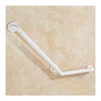 FMLSDMFS Shower Grab Bars Bath White 50 70cm Bathroom Barrier-Free Safety Rails Bathroom Toilet Bathtub Anti-Slip Handrails Disabled Elderly Handrails