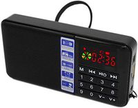 Portable Hi-Rice SD-111 FM radio USB TF card Mp3 Player digital speakers gifts For Elder Parents