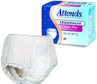 Attends Super Plus Underwear, XL, Extra Large, Heavy Absorbency, APP0740 - Pack of 14