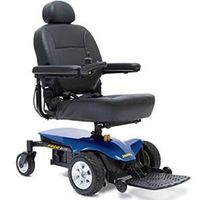 Pride Mobility - Jazzy Elite ES Portable Power Chair - Jazzy Blue