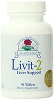 Ayush Herbs Inc Herbal Supplement, Livit-2, 90 Count
