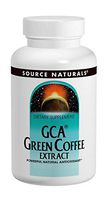 Source Naturals GCA Green Coffee Extract, Powerful Natural Antioxidant - 60 Tablets