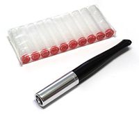 Denicotea Cigarette Holder with Ejector Black and Silver Color + 10 Filters