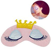 Tmrow Kids Sleeping Mask, Beauty Cartoon Cute Eye Mask & Blindfold for Kid's Sweet Dreams Pink