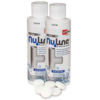 Fast Shipping! (2)-Pack NuLine HVAC Condensate 8 Ounce Nu-Line Drain Cleaner Plus (6) PT-151 Pan Tablets