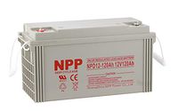 NPPower NPD12-120Ah Rechargeable AGM Deep Cycle 12V 120Ah Battery with Button Style Terminals
