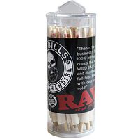 RAW Organic 1 1/4 Pre-Rolled Cones With Filter 80 cones With Scoop Card