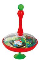 Moulin Roty "Les Jouets" Metal Spinning Top with Moving Race Cars