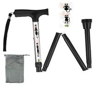 Foldable Walking Cane Cat Scratch Collapsible Lightweight Travel BFunkyMoblity