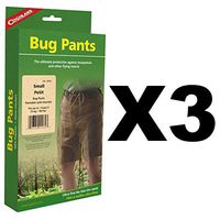 Coghlan's Bug Pants Small Black Unisex Flame Retardant Mosquito Net (3-Pack)