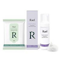 Rael Value Package - Rael Natural Feminine Cleansing Wash 1 Pack (5oz) and Feminine Wipes 1 Pack
