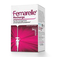 Femarelle Recharge Menopause Relief for Hot Flashes, Night Sweats, Mood Swings & More. Clinically Shown to Relieve Menopausal Symptoms -1 Month Supply