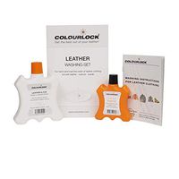 COLOURLOCK Leather & Fur Wash Concentrate Kit with Leather Fixative to wash & clean leather garments