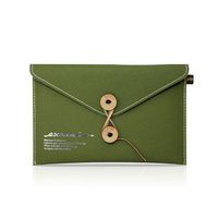 EVOUNI E07-3GN Non-Tear Envelope for 7" Tablet, Kindle, iPad Mini (Olive Green)