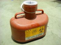 PT# 184R PT# # 184R- Container Sharps-Tainer Non-Stackable Small Red 4.7qt Ea by, Medical Action Industries