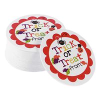 BESTOYARD Tags Flower Message Cards Baking Biscuit Candy Treats Labels