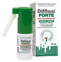 2 Pack Difflam Forte Anti-inflammatory Throat Spray -Fast Relief