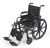 Medline MDS806565 K4 Extra-Wide Lightweight Wheel Chairs