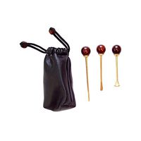 Exclusive Tobacco Long Smoking Pipe "LION" Head, of Pear Root Handcrafted and Tamper Gift!