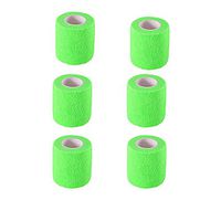 Self Adhesive Bandage Cohesive Warp Bandages Sport Medical Tape 2'' x 5y Sport Bandages Non-Woven 6 Roll