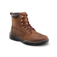 Dr. Comfort Men's Boss Diabetic Boots: Chestnut 8.5 X-Wide (3E/4E)