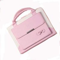 Cute Handbag for iPad Pro 10.5 Inch, Premium Leather Cover with Multi Viewing Angle Pocket Folder for iPad Pro 10.5 Inch