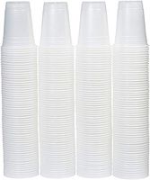 AmazonBasics 16-Ounce Disposable Plastic Cups, 240-Pack, Clear, Translucent