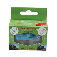 BestBrandS Relieve Snoring Nose Snore Stopping Breathing Apparatus Guard Sleeping Aid Mini Snoring Device Anti Snore Silicone (Blue with Box)
