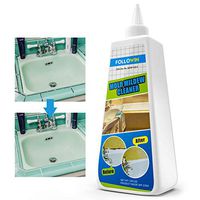 FOLLOWIN Mold & Mildew Remover Gel Miracle Household Cleaner Caulk Wall Tiles Grout Sealant Bathroom Shower Mold Stain Cleaner -16 FL Oz