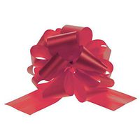 Gift Bows Red Pull Bows 8" 50 Per Case