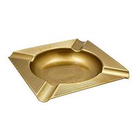 LUBINSKI Cigar Ashtray Travel 4 Dual-use Rest Brass Metal Cigar Cigarette Ashtray for Patio/Outdoor Ashtray Home Decor, Packed with Nice Gift Box