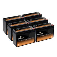 12V 10AH SLA Battery for Razor MX350 V1-8 / Rebellion Chopper V7-8 / Bella - 6PK