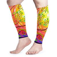 GmCslve Watercolor Tree Painting Calf Compression Sleeve Leg Performance Support Shin Splint Calf Pain Relief