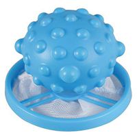 icoXXch Floating Pet Fur Catcher Laundry Lint & Pet Hair Remover, for Washer, Reusable Floating Lint Trap Mesh Bag, Washing Machine Hair Filter Net Ball Suction, Household Tools, Easy to Use (Blue)
