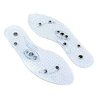 TMROW Massaging Insoles Acupressure Magnetic Massage Foot Therapy Reflexology Pain Relief Shoe Insoles Washable and Cutable 1 Pair