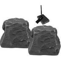 TIC CORPORATION WRS010-SL Outdoor Wireless Rock Speakers (Slate) (Discontinued by Manufacturer)