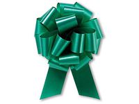 5" Pull String Bow Emerald Gift Wrap Favor Decoration (10 Pieces)