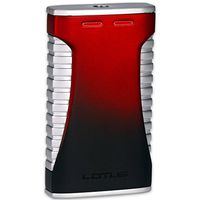 Lotus L40 Torch Flame Lighter Red & Black