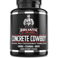 Goliath by Dr. Emil Concrete Cowboy - Male Enhancement Supplement - Libido and Testosterone Booster, Muscle Growth and Endurance (60 Veggie Capsules)