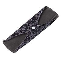 HEALLILY Reusable Sanitary Pads Washable Bamboo Charcoal Cloth Pads Cloth Menstrual Pads (Random Pattern Color)