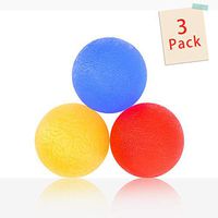 3 Pack Stress Relief Ball for Adult Anxiety and Sensory Toys for Kids Fidget - Gel Squishy Balls for ADHD,Autism - Hand Exercise Balls with 3 Levels Squeeze Resistance for Grip Strength Trainer