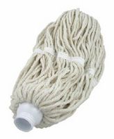 Quickie 0324 Cotton Mop Refill, White
