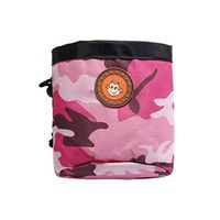 suoryisrty Portable Snack Bag Mini Outdoor Training Dog Fodder Container Reward Waist Bag for Pets Puppy Pink