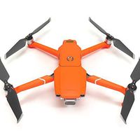 Wrapgrade Poly Skin for DJI Mavic 2 Main Unit (NEON Orange)