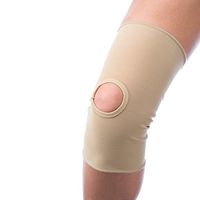 Body Sport Slip on Knee Compression Sleeve w/Open Patella, Large