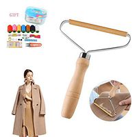 Lint Remover, Clothes Sweater Fabric Shaver, Portable Wood Lint Remover Manual Clothes Cleaning Fuzz Shaver, Quickly and Effectively for Couch, Blanket, Socks, Legging, Wool, Cashmere