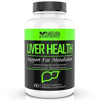 Liver Support Supplements with Milk Thistle Extract for Liver Detox (60 Capsules)
