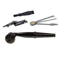 Detachable Zinc Alloy Metal Bowl Tool Fashion Style with Filters (Gray)