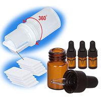 CPAP Fragrance Aromatherapy KIT with 360 Degree Swivel Adapter Coupling, 12 Refill Fragrance Pads, 3 Dropper Bottles for Essential Oils. Easier, More Convenient Design