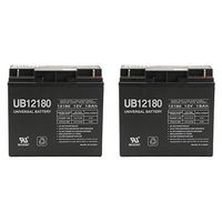 Universal Power Group 12V 18AH Wheelchair Scooter Battery Replaces 20ah BB Battery EB20-12 - 2 Pack